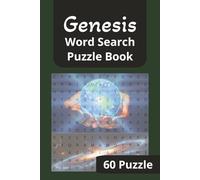 Genesis Word Search Puzzle Book: Word Searches with Easy to Read Print about Genesis, Religion, Christianity and More | 6x9 inches, 120 pages | 55+ ... Gift for Vacations, Holidays and Free Times