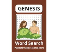 Genesis Word Search: Word Search with Easy to Read Print about Genesis, how God create everything especially human beings..more | 6x9 inches, 110 ... for Vacation, Holidays and At Any Times