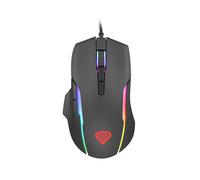 Genesis Gaming Mouse da gioco Xenon 220 - 500-6400 DPI, tasti programmabili, cablato, Nero 1,8 m