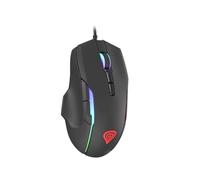 Genesis Gaming Mouse da gioco Xenon 220 - 500-6400 DPI, tasti programmabili, cablato, Nero 1,8 m