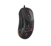 Genesis Xenon 800 RGB Mouse da gioco leggero 16000 DPI con fori e tasti programmabili, nero