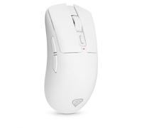 Genesis Zircon 880 Wireless Gaming Mouse 12000 DPI Tripla Mode Bianco | Mouse wireless e-sport con sensore PAW3311, 64 g, Glasskates, Kailh Optical, 6 pulsanti, 2,4 GHz, Bluetooth e USB-C