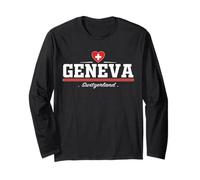 Geneva Switzerland Maglia a Manica