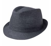 Geneva Trilby in Lino by Stetson denim 54 cm