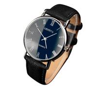 Genevas, orologio da uomo alla moda romana 110 con cinturino e numeri, B, One Size