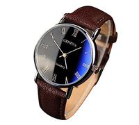 Genevas, orologio da uomo alla moda romana 110, orologio da uomo con cinturino, A, misura unica
