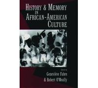 Genevieve Fabre Robert O'M History and Memory in African-American Cu (Tascabile)