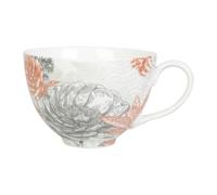 GENEVIEVE LETHU 536511 - Tazza da 22 cl, in porcellana - Gamma di grumi colorate, Ø 9,5 cm H 6,5 cm, colore: Terracotta