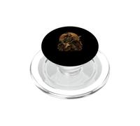 Gengis Khan Chitarrista divertente storia fan Chitarra mongola PopSockets PopGrip per MagSafe