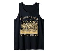 Gengis Khan Impero Mongolo Cavaliere Guerriero Orda d'oro Canotta