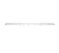 Gengutoo Serratura a T in lega di alluminio, 450 mm, per la lavorazione del legno, auto-regolazione (argento)