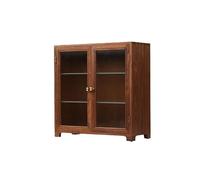 GENHAOSAN Armadio Da Cucina Armadietto portaoggetti da scrivania in legno, armadietto portaoggetti for set da tè, armadietto for stoviglie in legno Gabinetto Del Buffet(M)