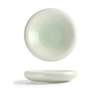 GENHAOSAN Piatti Piatto fondo in ceramica stile nordico piatto artistico commerciale Stoviglie Per La Cena(5PCS)