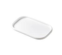 GENHAOSAN Piatti Piatto occidentale rettangolare in ceramica giapponese commerciale per dessert e cibo giapponese, piatto di sushi, piatto lungo per la prima colazione, stoviglie lunghe Cena(A)