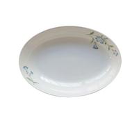 GENHAOSAN Piatti Piatto Piano In Ceramica Dipinto A Mano, Piatto Da Pesce Ovale In Porcellana Cinese, Piatto Da Colazione, Piatto Da Pranzo Occidentale Stoviglie Per La Cena