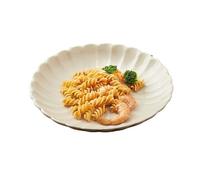 GENHAOSAN Piatti Piatto Piatto Piatto fondo in ceramica for uso domestico Piatto fondo Stoviglie Per La Cena