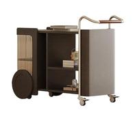 GENHAOSAN Tavolino Da Caffè Carrello moderno con scaffale, semplice tavolino mobile, mobiletto for la casa, soggiorno, tempo libero, bar for il tè aDa Salotto