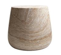 GENHAOSAN Tavolino Da Caffè Tavolino rotondo piccolo for cortile, bed and breakfast, hotel, appartamento, semplice tavolino da caffè for balcone aDa Salotto