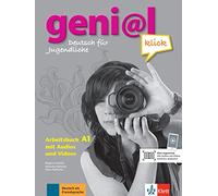 Geni@l klick. A1. Arbeitsbuch. Per la Scuola media. Con 2 CD Audio [Lingua tedesca]: Deutsch als Fremdsprache für Jugendliche