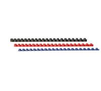Genie 11099 Spiral Binding Combs Set DIN A4 Pack of 20 8 mm 10 mm and 12 mm Mix