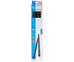 Genie 11181 Plastic Binding Combs A4 30 cm Plastic 6 mm 25 Sheets Pack of 50 Sui