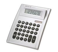 Genie 50DC - Calcolatrice tascabile con display sporgente a 8 cifre, argento