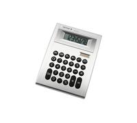 Genie 50DC - Calcolatrice tascabile con display sporgente a 8 cifre, argento úni
