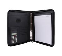 Genie Exclusive 10742 A4 Writing Case with Ring Binder and Calculator/Durable Pl