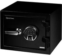 Genie Hand | Cassaforte Elettronica da Armadio Ignifuga conforme agli standard UL/ETL con Apertura con Impronta Digitale, Combinazione o Chiave con Sistema Anti Bounce