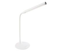 GENIE TL32 - Lampada da scrivania a LED ricaricabile USB, con timer, dimmerabile, con sensore touch, colore: Bianco