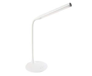 GENIE TL32 - Lampada da scrivania a LED ricaricabile USB, con timer, dimmerabile, con sensore touch, colore: Bianco