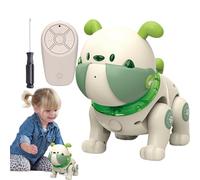 Genikeer Cane Robotico - Cane Robot Educativo Musicale Con Luce | Giocattolo Parlante Per Apprendimento | Per Bambini Ragazze Ragazzi Adulti Dalla Noia Compleanno Natale Pasqua
