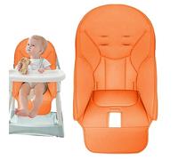 Genikeer Copriseggiolone, Coprisedile Seggiolone, Coprisedile di Ricambio in Pelle PU per Seggiolone Bambino - Coprire per Seggiolone Rialzo da Sedia Seggiolino da Tavolo Pieghevole - 83X40 Cm