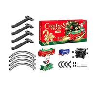 Genikeer Set di Natale Con Luce Babbo Natale Piccoli Giochi Interattivi | Set Modellino per Bambini Per Ragazzi Ragazze Bambini Scuola Infanzia Aula Sala Giochi Asilo Quotidiano