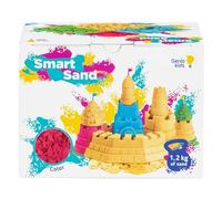 Genio Kids Sabbia Magica, ricarica Sabbia per Bambini Naturale di 1.2kg, Magic sand Refill, Regalo per Bambini (rosa)