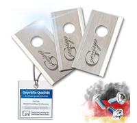 Genisys Lame di ricambio in acciaio inox compatibili con robot tosaerba Terramow di Anker LongLife - 1 foro infrangibile [DIN EN 50636]: 30