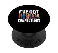 Genitori Adulti Finanza Umorismo Bilancio Responsabilità Donne Uomini PopSockets PopGrip Adesivo