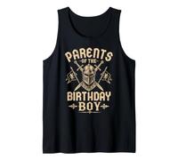 Genitori del Compleanno Boy Knight Party Canotta