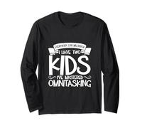 Genitori multitasking - due bambini Maglia a Manica