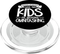 Genitori multitasking - due bambini PopSockets PopGrip per MagSafe
