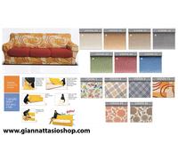 Genius 4D - Copridivano 3 Posti, 2 Posti, Poltrona - Colori fantasia "Vision"