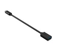 Genius ACC-C2AC - Cavo adattatore USB-C a USB-A (21 cm) - USB 3.0 SuperSpeed (5 Gbps) veloce di sincronizzazione dati e ricarica per laptop, smartphone e tablet