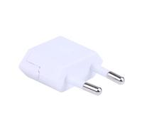 Genius® Adattatore Convertitore Spina Presa Italiana. Converte Spine USA in Spina Italiana. Compatibile con Modelli Simmetrici e Asimmetrici. Scegli tra Altri Modelli e Colori (Bianco)