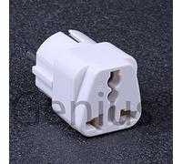 Genius® Adattatore presa spina universale da viaggio converte spine 2 poli, 3 poli, shuko (piu' di 150 tipologie differenti) in spine 2 poli tipo SHUKO usate molto in Francia, Germania (spine di tipo E ed F). Dall'elenco sottostante e' possiible scegliere anche altri adattatori universali e altri colori (SHUKO Francia Germania 2 poli - tipo E, F, Bianco)