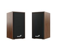Genius Altoparlante SP-HF180, 3,5 mm, 2,0 canali, 6 W, nero/legno