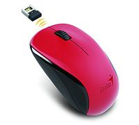 Genius BlueEye - Mouse ottico wireless 1200 dpi, colore: Rosso