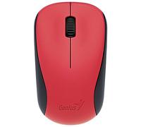 Genius BlueEye - Mouse ottico wireless 1200 dpi, colore: Rosso
