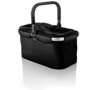 Genius Cestino Acquisti " Falko " Nero Culla Portatile con Manico Acquistare Zip