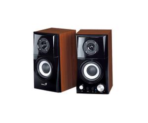 Genius Computer Technology 31730032400 Diffusore a 2 vie nero, legno Con cavo da 14 W - Nouvo