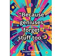 Genius Daily Planner Book: Smart minds. Smarter schedules